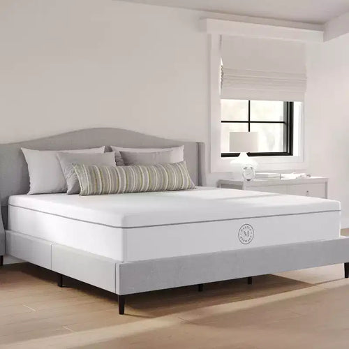 Martha Stewart SleepComplete 12 Firm Hybrid Pocket Spring and Foam Dual-Action Cooling Mattress with Soft Breathable CoolWeave Jacquard Knitted Top