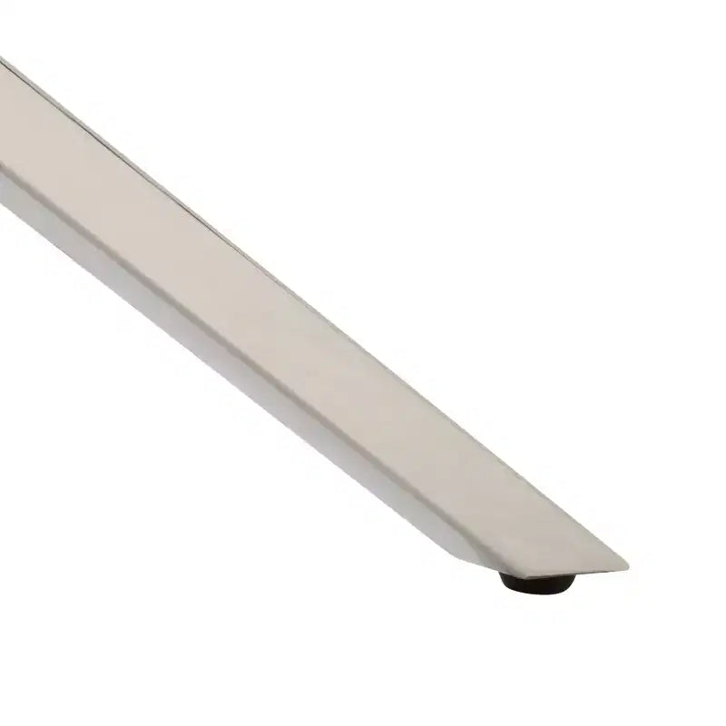 Poggiapiedi Pouf Moderno Minimalista in Pelle PU, Poggiapiedi Accent Nero per Soggiorno