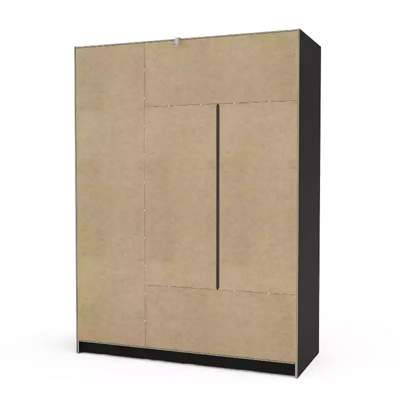 Armadio Guardaroba a 3 Ante Scorrevoli con Design Moderno e Ampio Spazio di Archiviazione